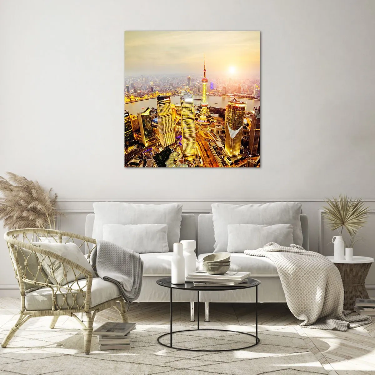 Impression sur verre - Image sur verre - Rêve asiatique - 40x40 cm