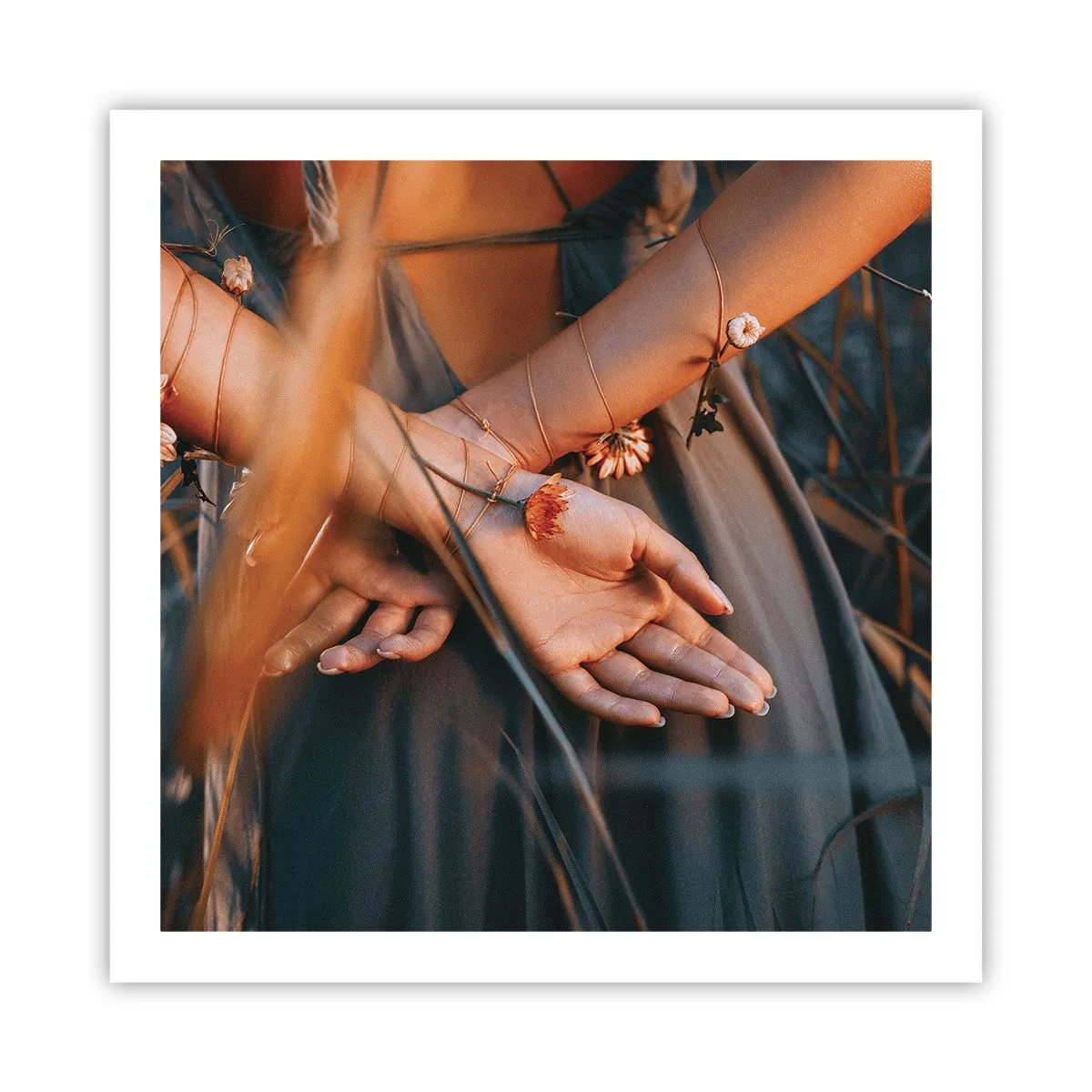 Affiche - Poster - Liée à la nature - 60x60 cm