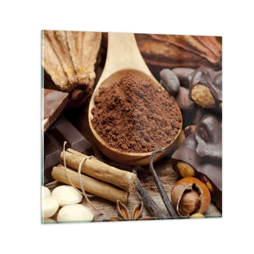 Impression sur verre - Image sur verre - La meilleure pour les chagrins - 70x70 cm