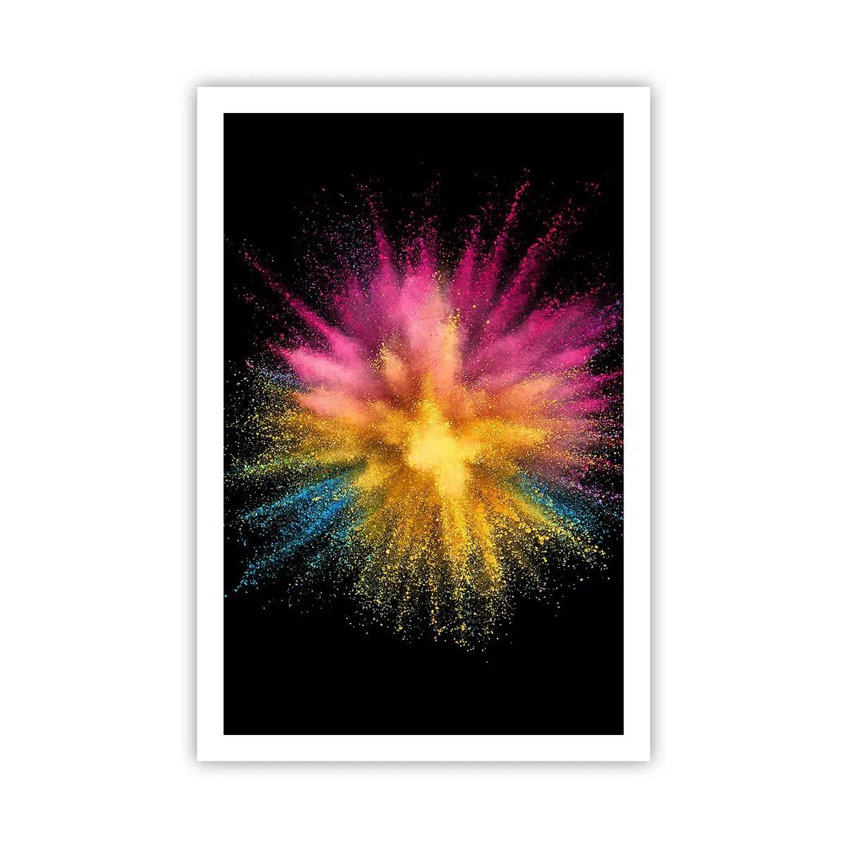 Affiche - Poster - Origine des couleurs - 61x91 cm