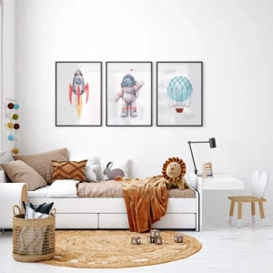 Space travel - Inspiration pour une chambre d'enfant