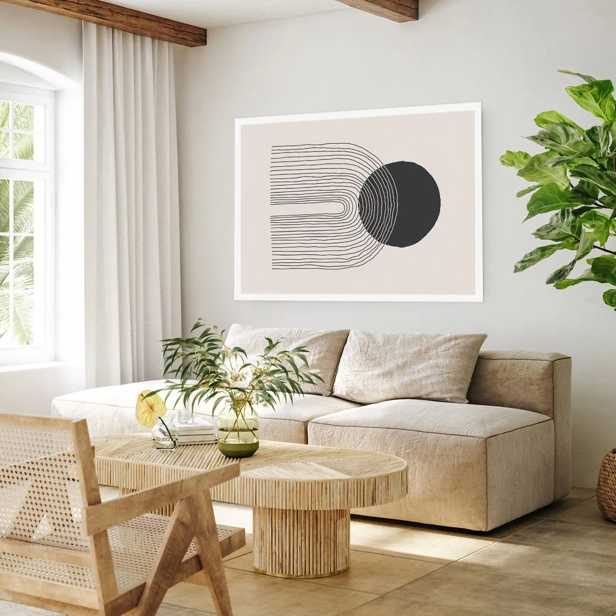 Affiche - Poster - Tremblement et confiance - 91x61 cm