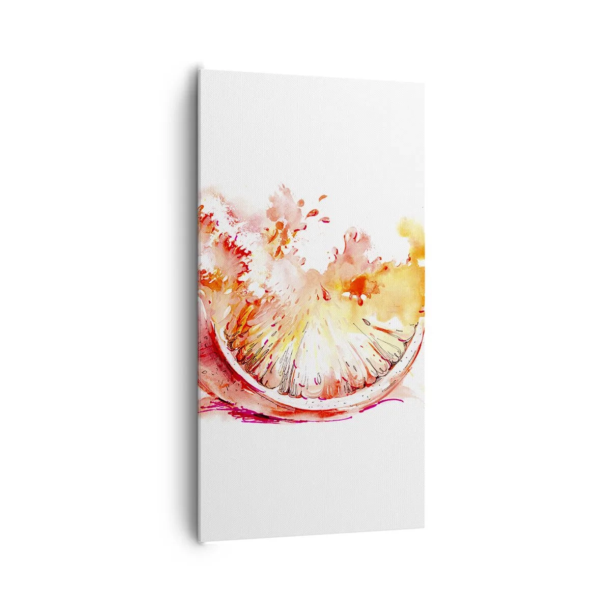 Impression sur toile - Image sur toile - Détente juteuse - 65x120 cm