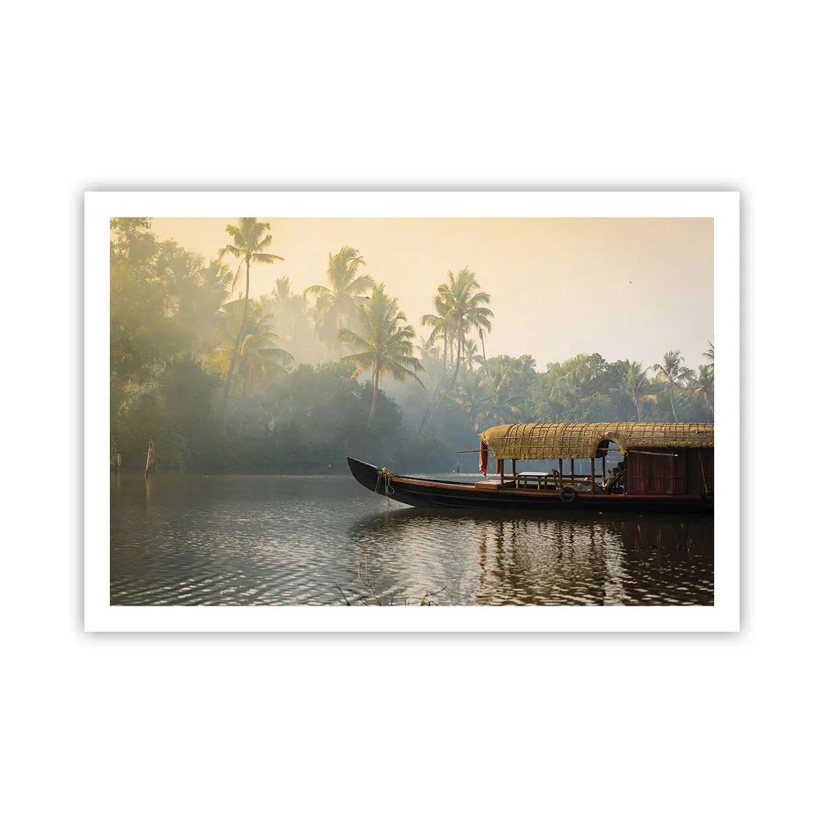 Affiche - Poster - Maison sur la rivière - 91x61 cm