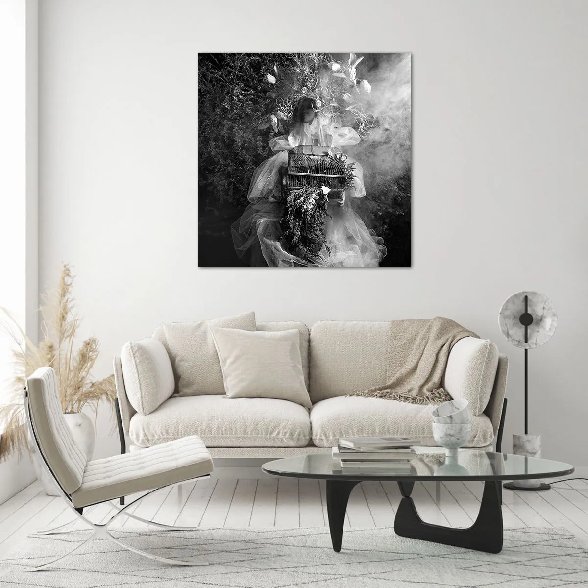 Impression sur verre - Image sur verre - Tout simplement Mère Nature - 30x30 cm