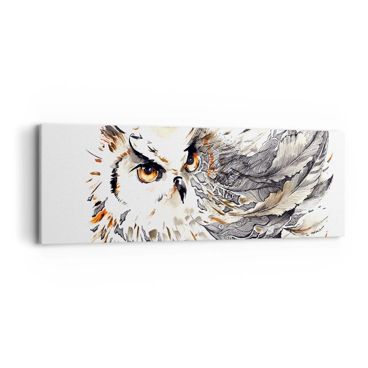 Impression sur toile - Image sur toile - Elle vient du monde de la magie - 90x30 cm