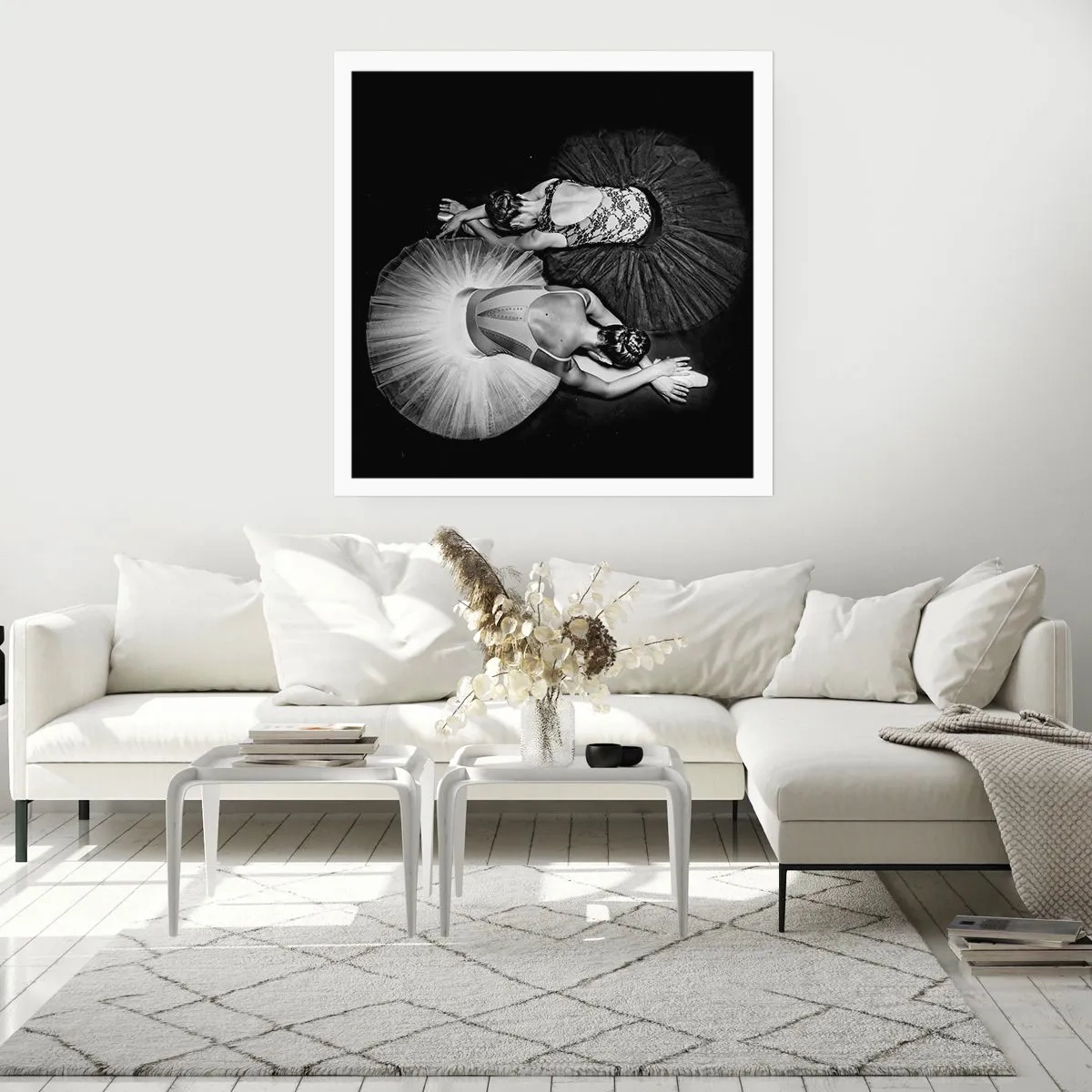 Affiche - Poster - Jin et jang – équilibre idéal - 30x30 cm