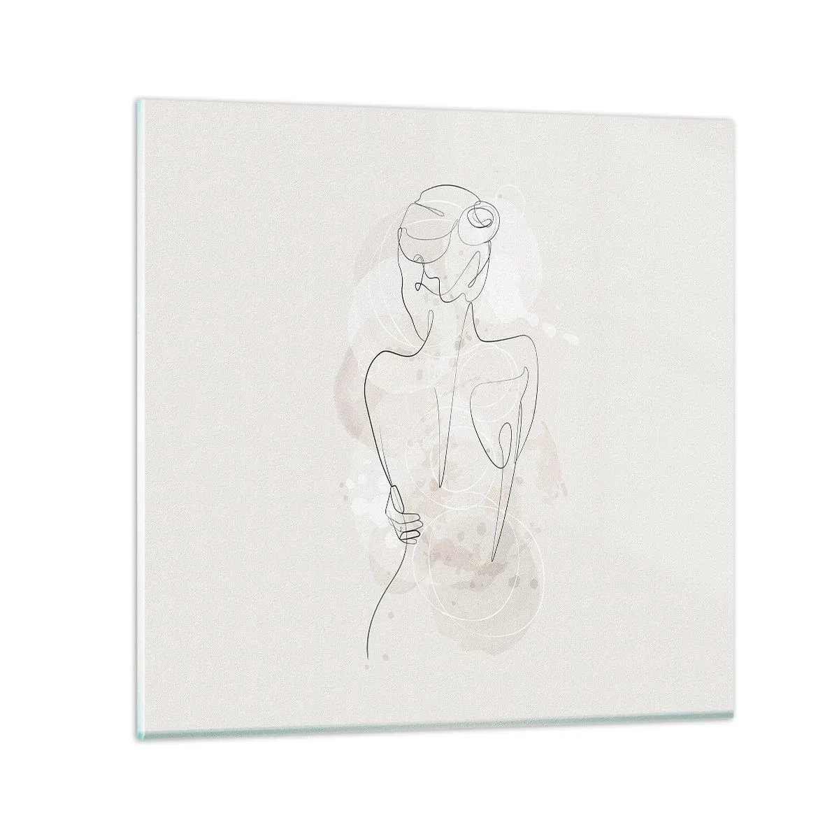 Impression sur verre - Image sur verre - Comme un instrument sensible - 30x30 cm