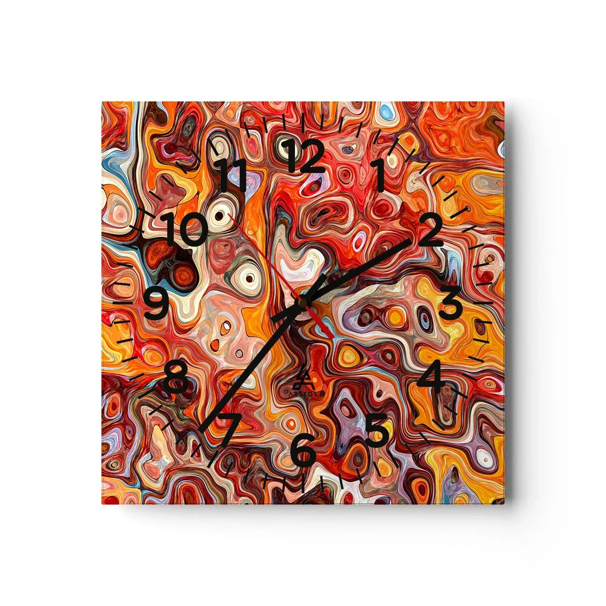 Horloge murale - Pendule murale - Si les noix fondaient dans du miel - 40x40 cm