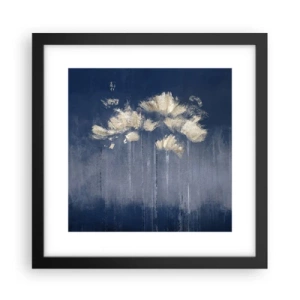 Affiche dans un cadre noir - Poster - Comme des pétales au vent - 30x30 cm
