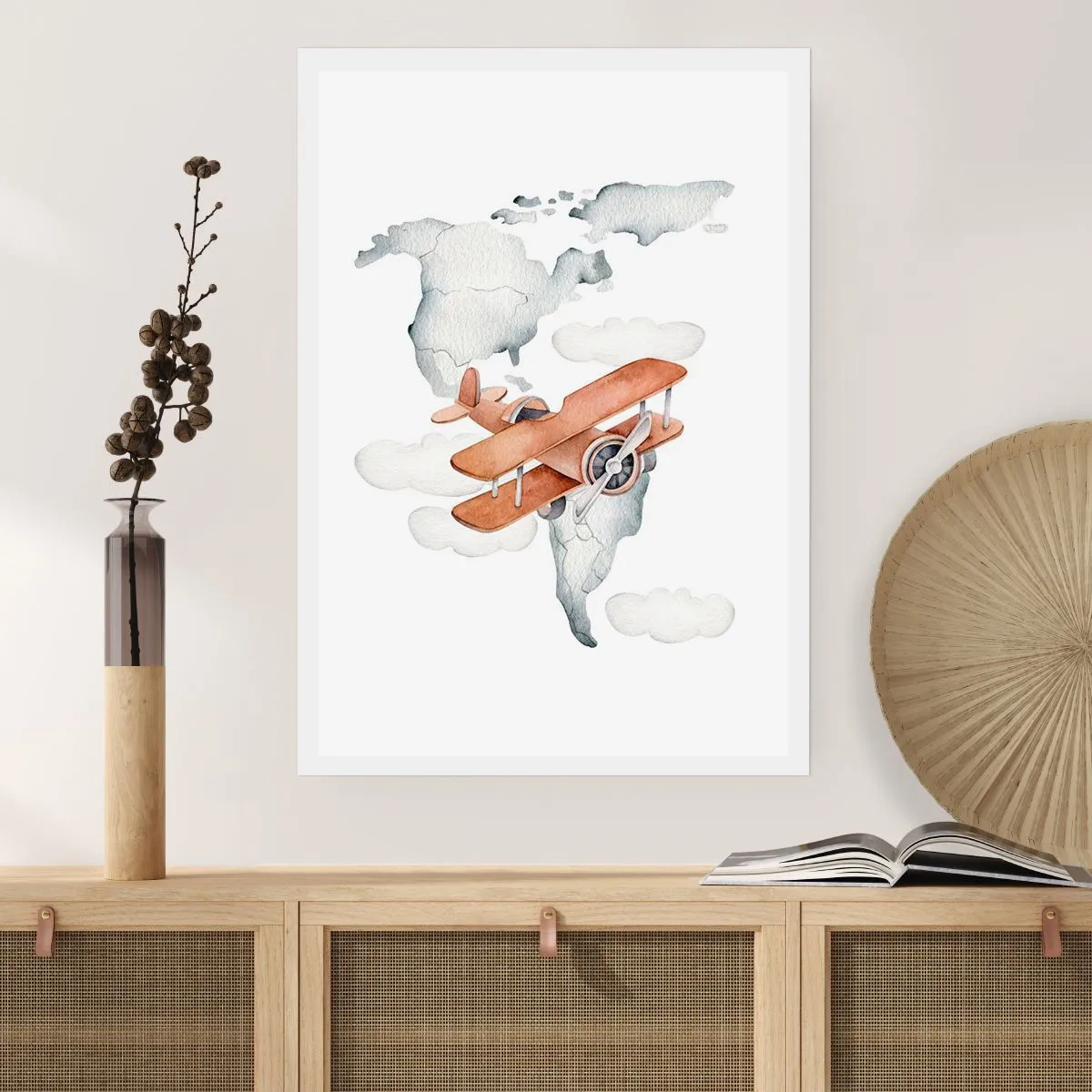 Affiche - Poster - Dans un esprit pionnier - 61x91 cm