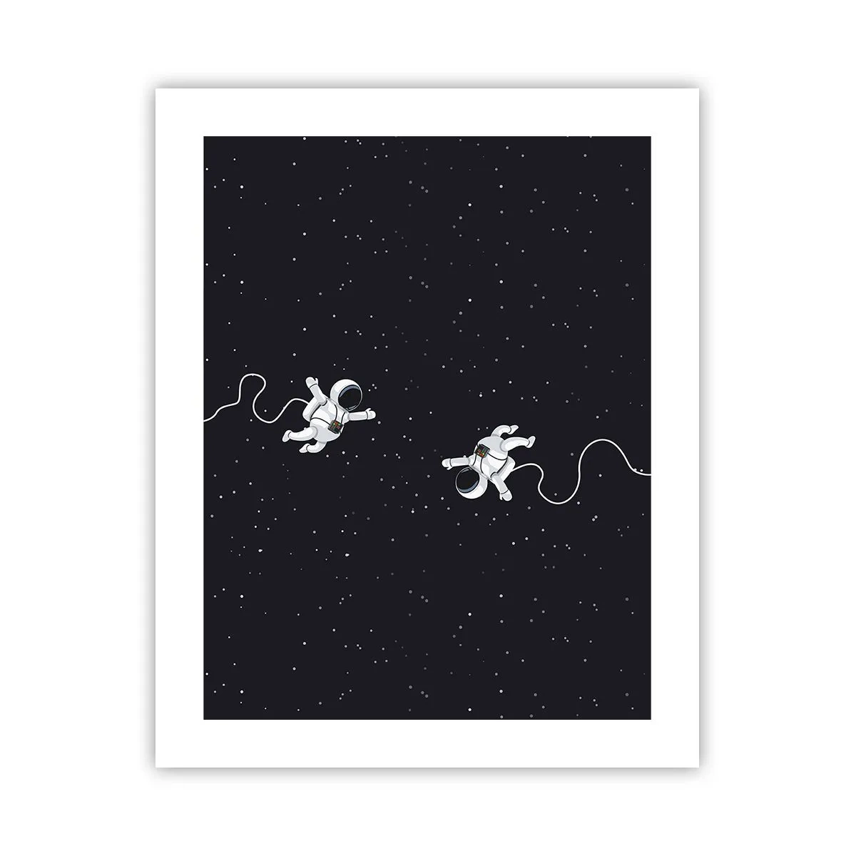 Affiche - Poster - Sortie cosmique - 40x50 cm