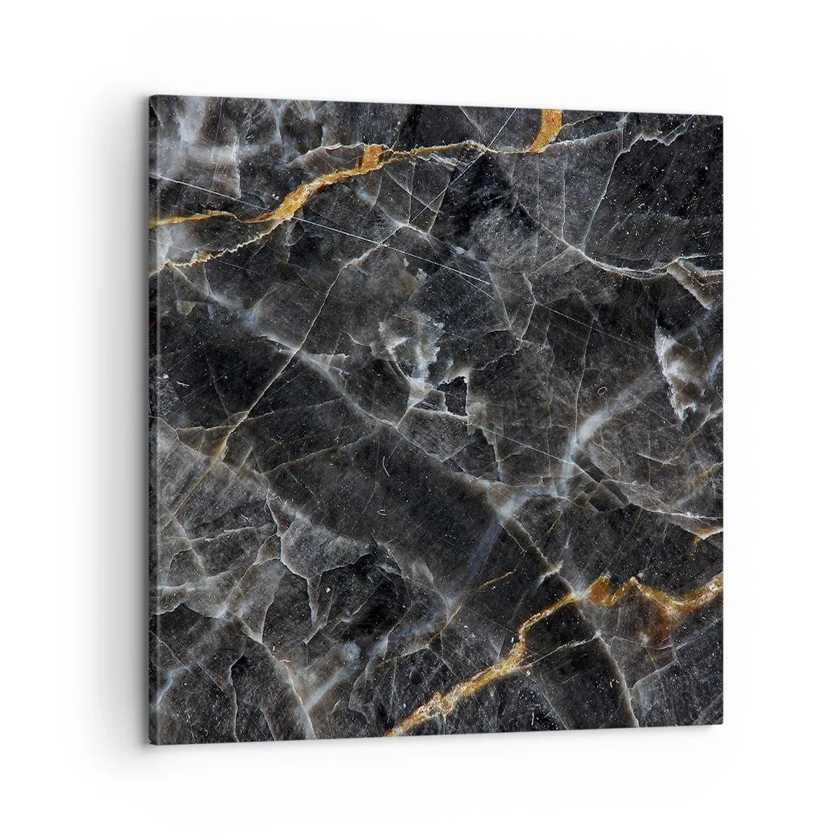 Impression sur toile - Image sur toile - La vie intérieure de la pierre - 60x60 cm