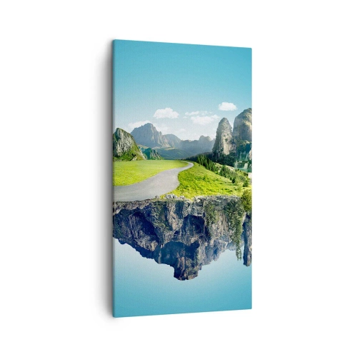 Impression sur toile - Image sur toile - Île fantastique - 45x80 cm