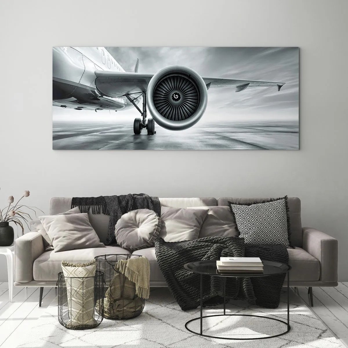 Impression sur verre - Image sur verre - Sent la force! - 100x40 cm