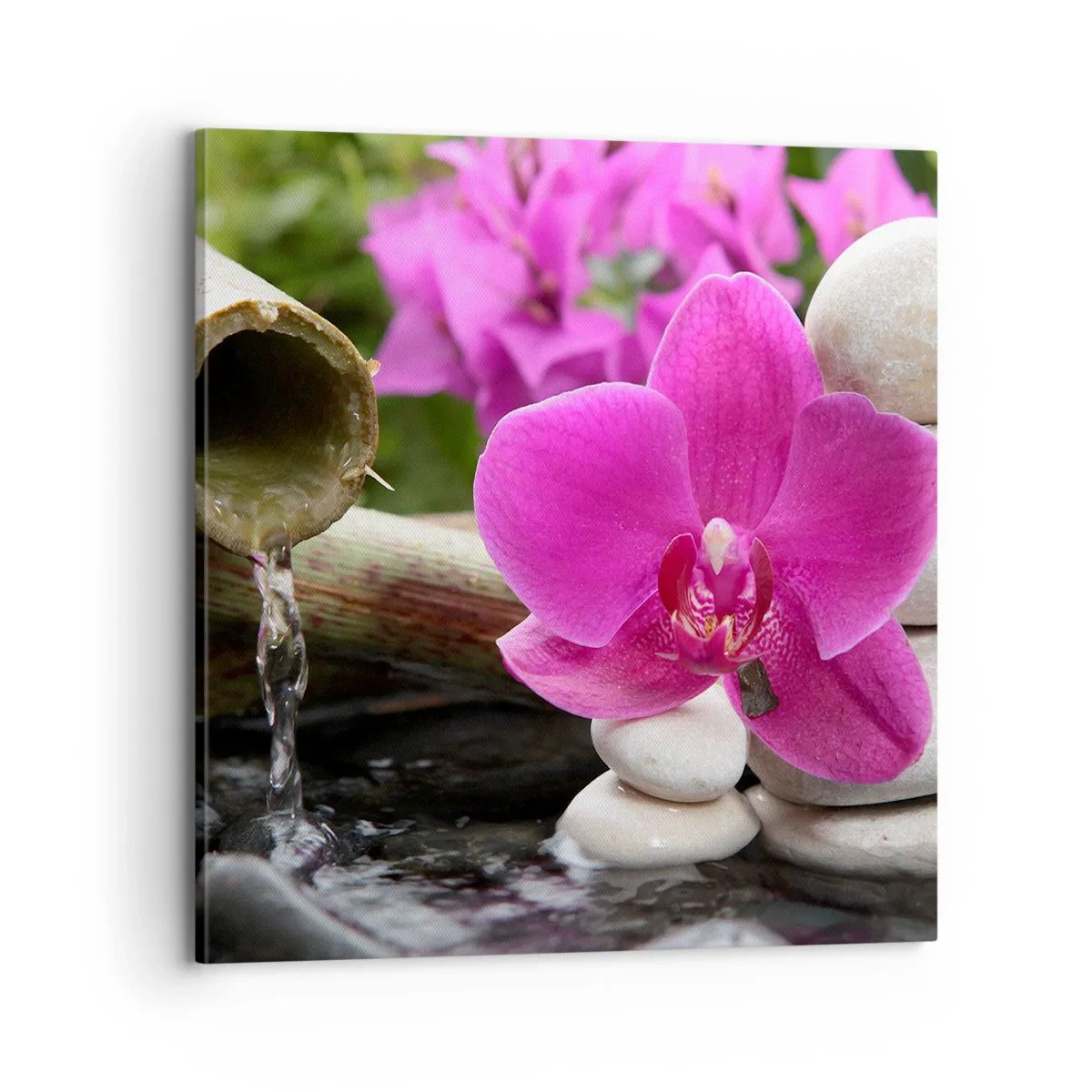 Impression sur toile - Image sur toile - Tu te reposes déjà - 70x70 cm