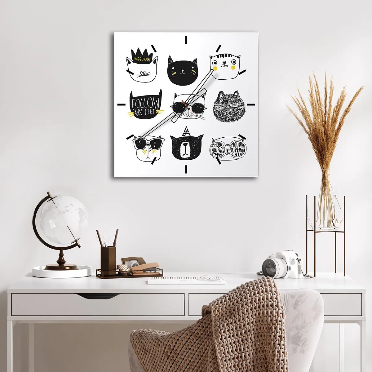 Horloge murale - Pendule murale - Tous les autres - 40x40 cm