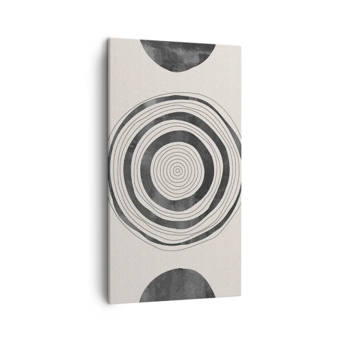 Impression sur toile - Image sur toile - Ce qui est important c'est ce qu'il y a entre les deux - 45x80 cm