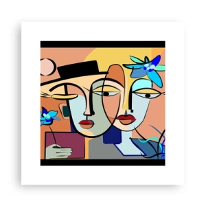 Affiche - Poster - Le Rendez-vous de Picasso - 30x30 cm