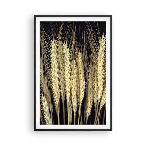 Affiche dans un cadre noir - Poster - Magie rustique - 61x91 cm