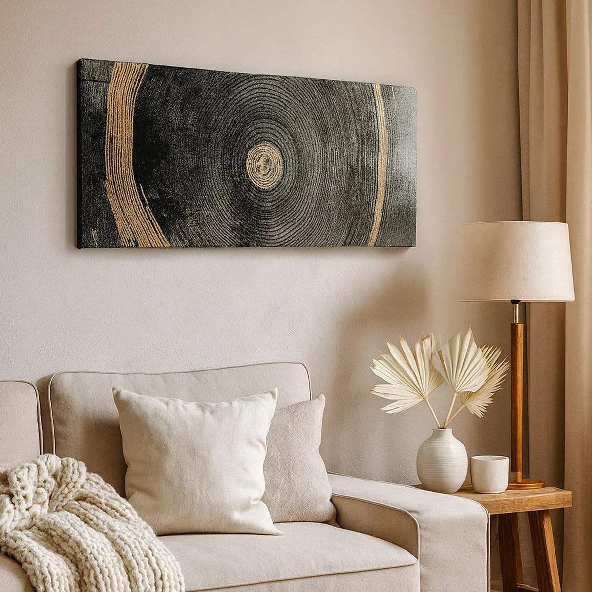 Impression sur toile - Image sur toile - Changement et persistance - 100x40 cm