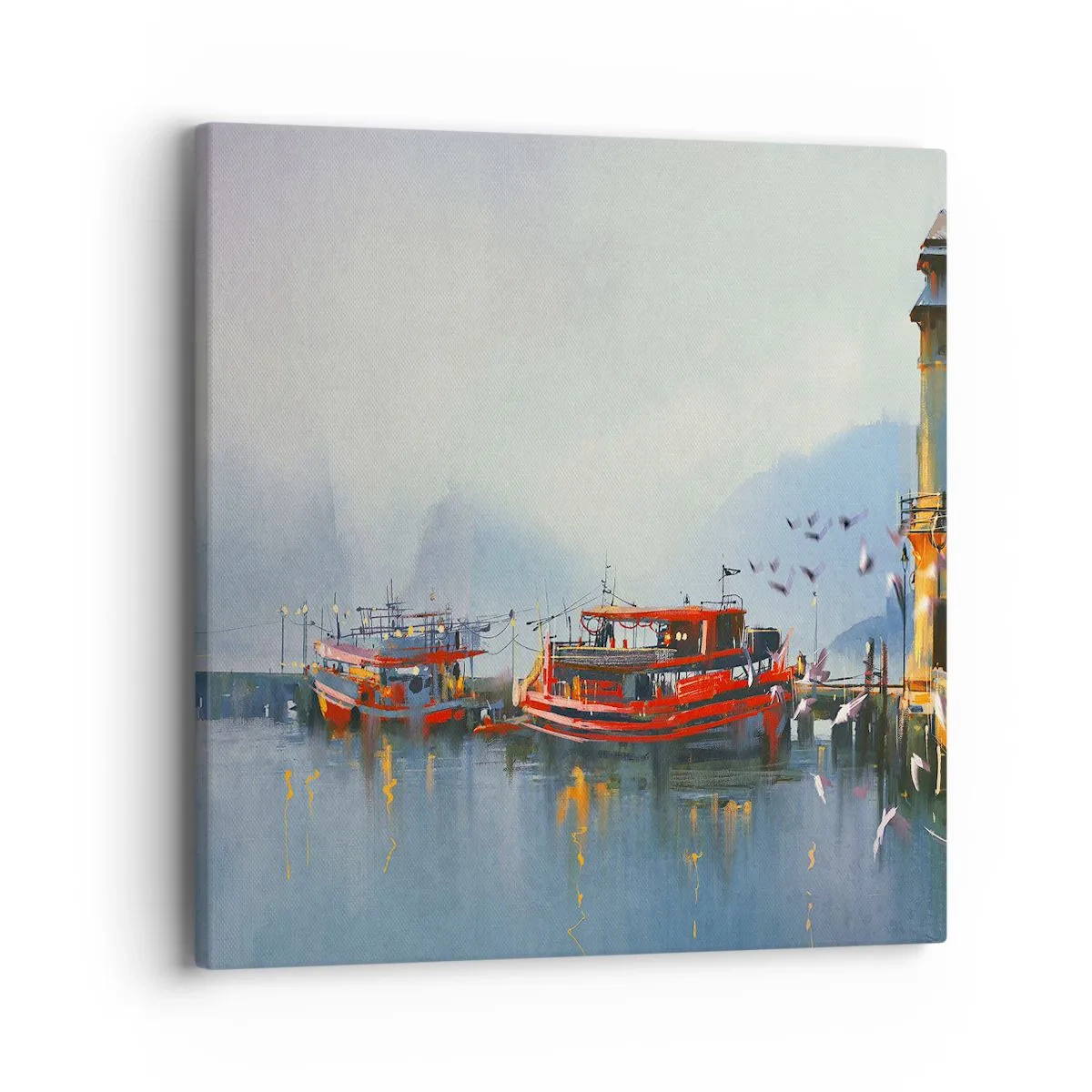 Impression sur toile - Image sur toile - Na końcu świata - 40x40 cm