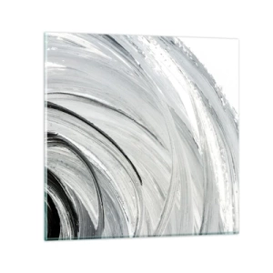 Impression sur verre - Image sur verre - Composition orbitale - 50x50 cm