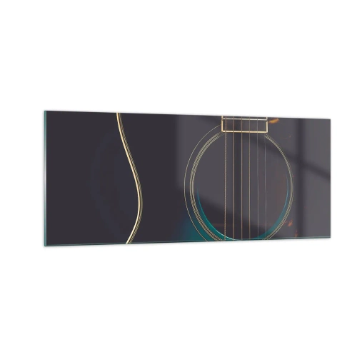 Impression sur verre - Image sur verre - Le calme avant la tempête - 100x40 cm