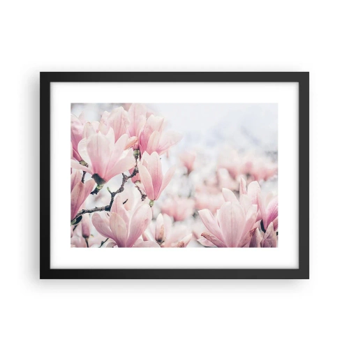 Affiche dans un cadre noir - Poster - Idéal de la subtilité - 40x30 cm