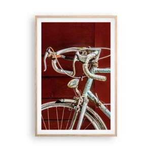 Affiche dans un chêne clair - Poster - Construit pour la victoire - 61x91 cm