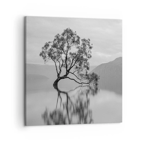 Impression sur toile - Image sur toile - Un tel pays existe - 50x50 cm