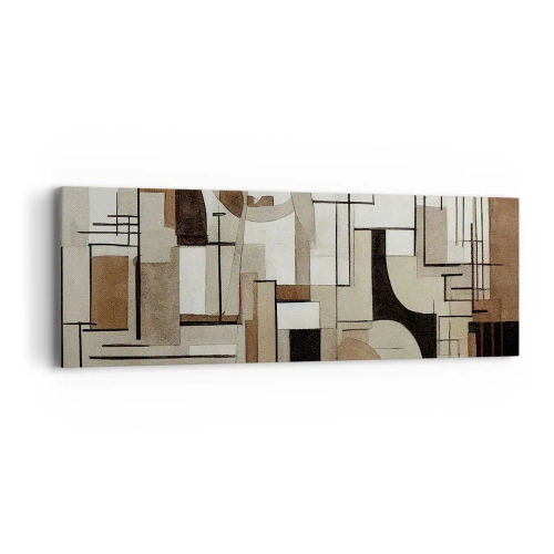 Impression sur toile - Image sur toile - Paysage urbain 2.0 - 90x30 cm