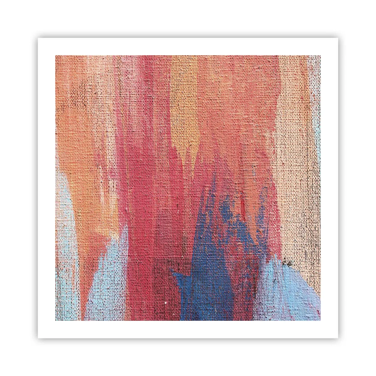 Affiche - Poster - Ecoulement de l'arc-en ciel - 60x60 cm