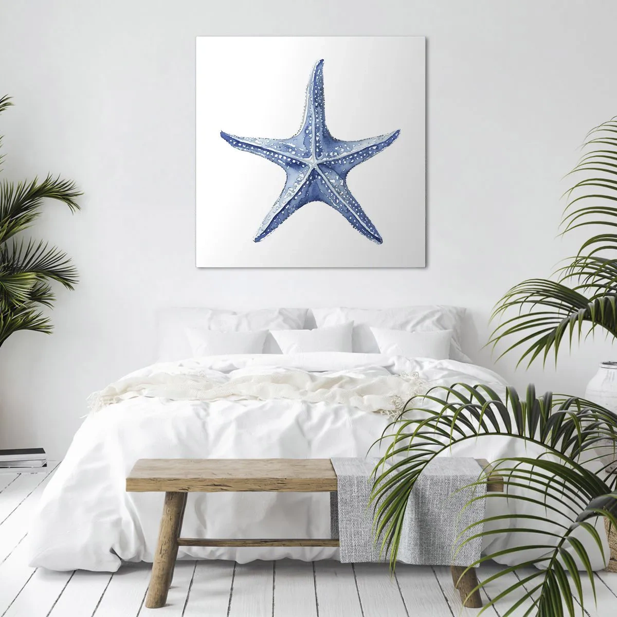 Impression sur toile - Image sur toile - Étoile de mer - 60x60 cm