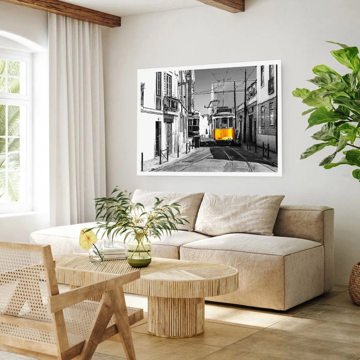 Affiche - Poster - L'âme de Lisbonne - 50x40 cm