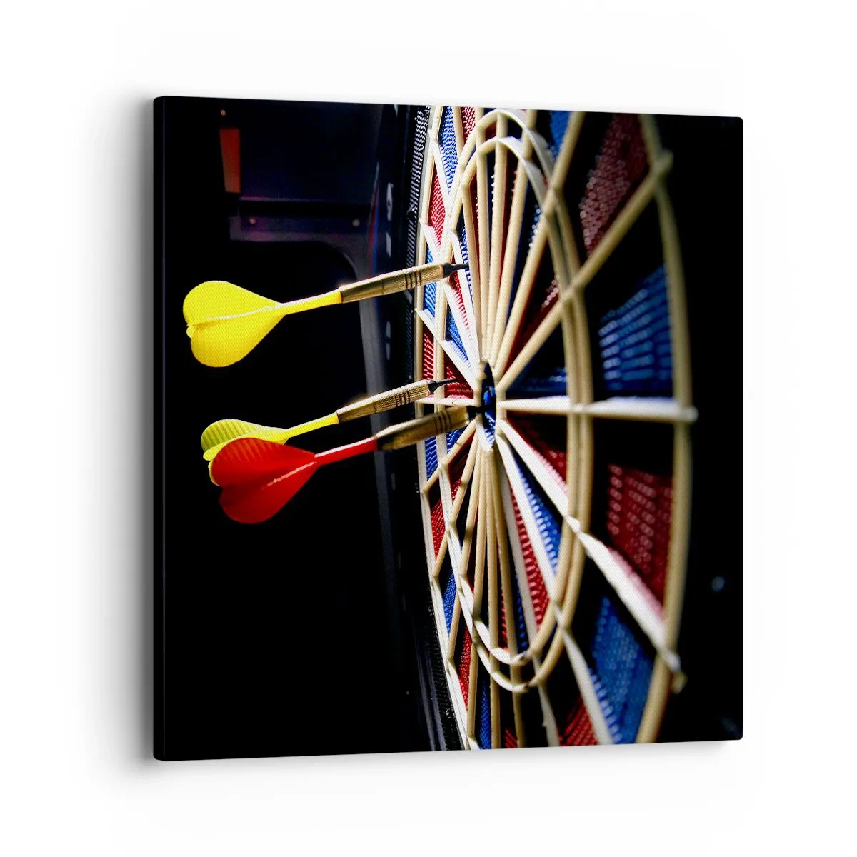 Impression sur toile - Image sur toile - Droit au but - 40x40 cm