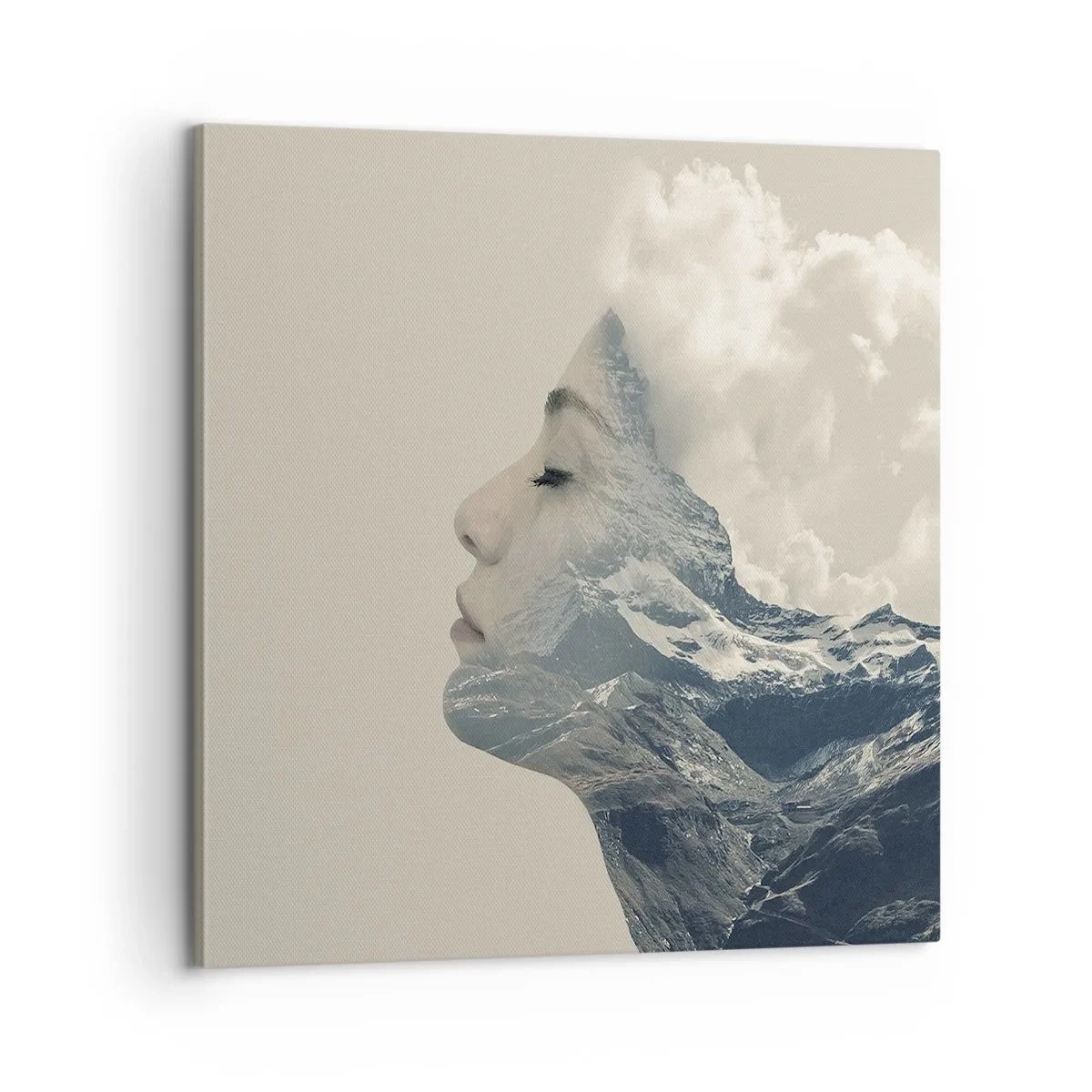 Impression sur toile - Image sur toile - La beauté des éléments - 60x60 cm