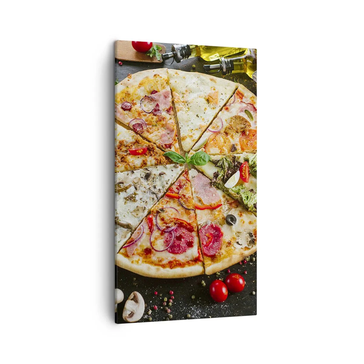 Impression sur toile - Image sur toile - Une gamme de saveurs - 45x80 cm