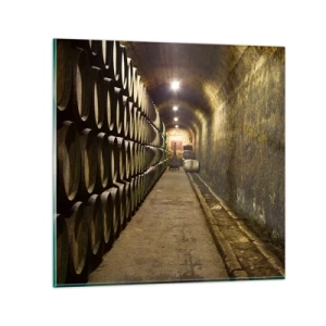 Impression sur verre - Image sur verre - Qu'il est bon de s'allonger - 40x40 cm