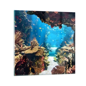 Impression sur verre - Image sur verre - Tu ne l'as même pas rêvé - 50x50 cm