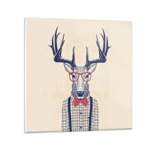 Impression sur verre - Image sur verre - Une extravagance amusante - 30x30 cm