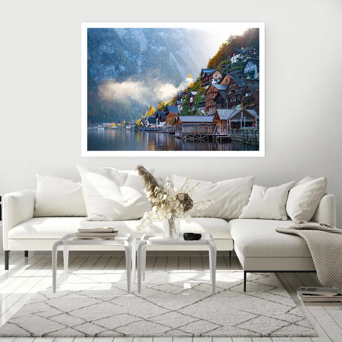 Affiche - Poster - Ambiance alpine - 50x40 cm