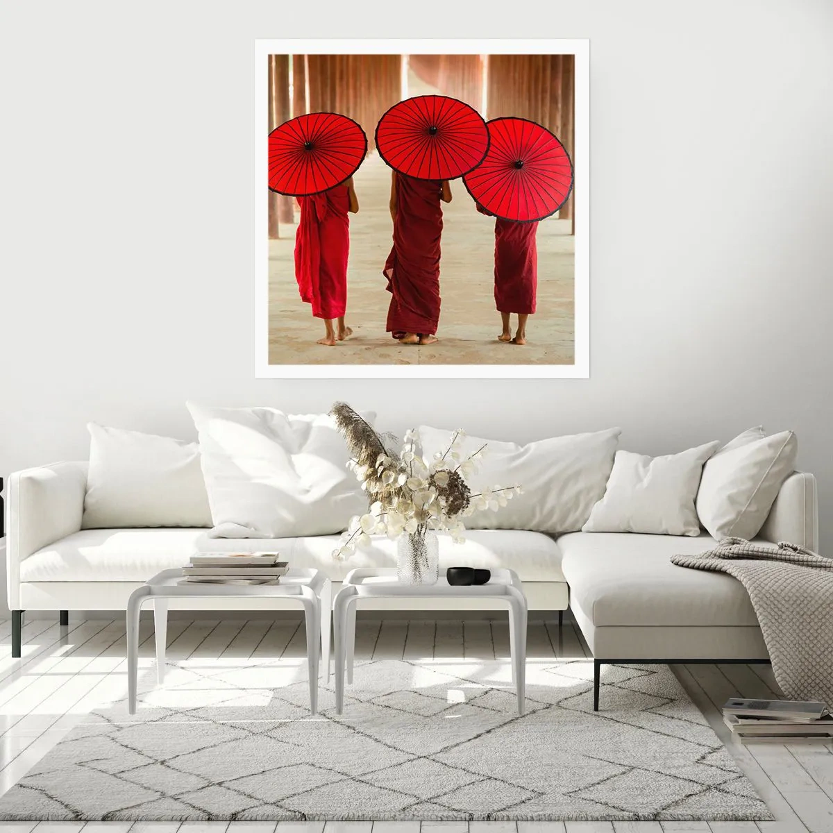 Affiche - Poster - Sur la route du pays pure - 50x50 cm