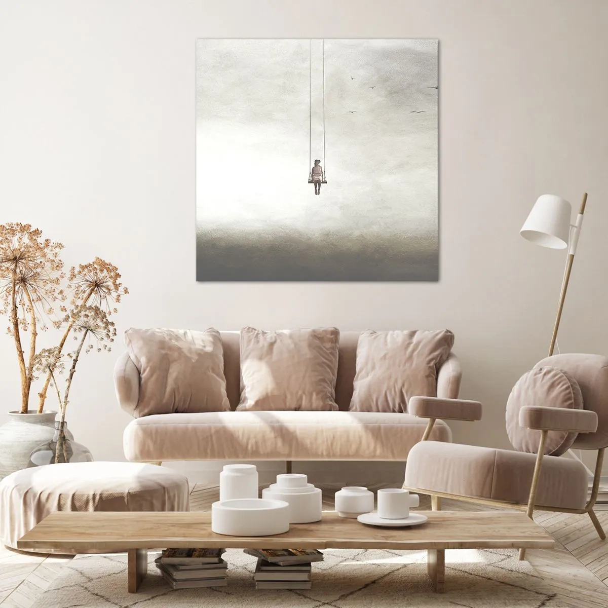 Impression sur toile - Image sur toile - Enfant en nous - 30x30 cm