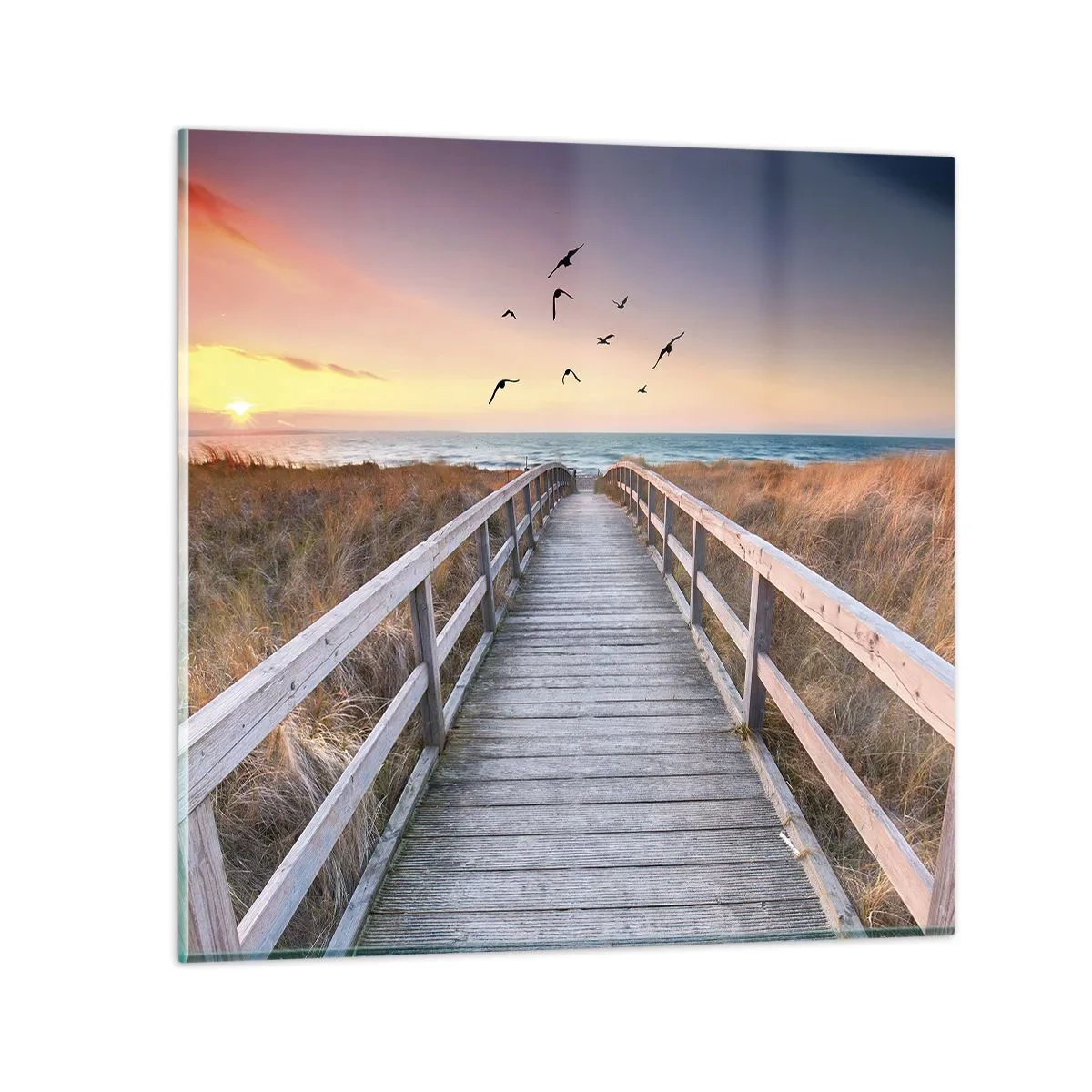 Impression sur verre - Image sur verre - Envol des espaces - 40x40 cm