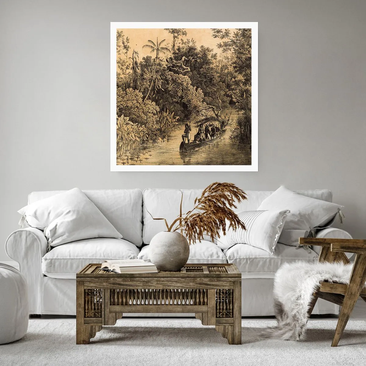 Affiche - Poster - Expédition à la source - 30x30 cm