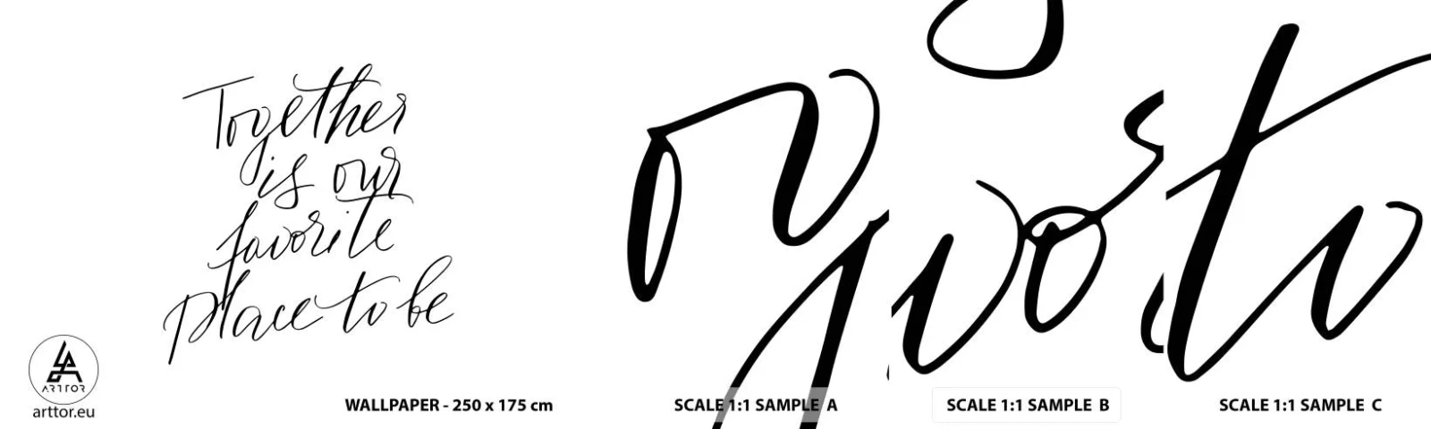 Échantillon de Papier Peint Autocollant Deluxe Sticker - Vous aussi vous le sentez? - Typographie, Affirmation, Maxime - 100x30 cm