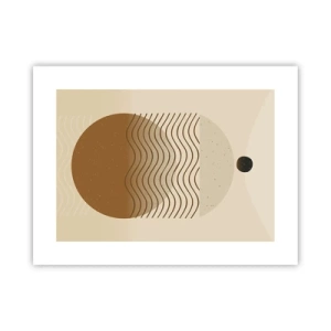 Affiche - Poster - Sur l'origine des figures géométriques - 40x30 cm