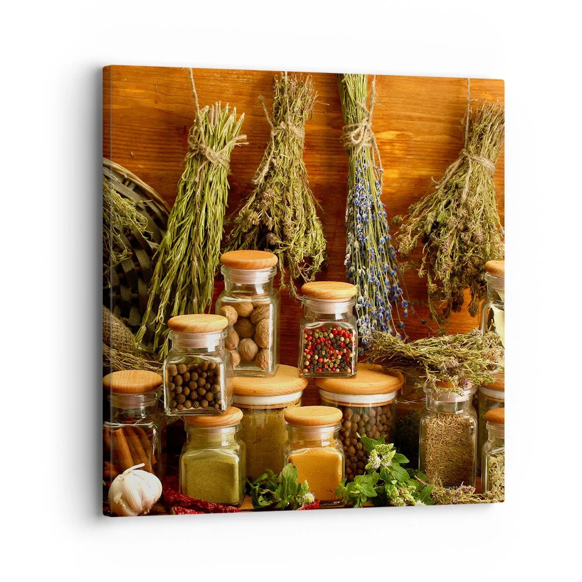 Impression sur toile - Image sur toile - Sortilèges de cuisine - 30x30 cm