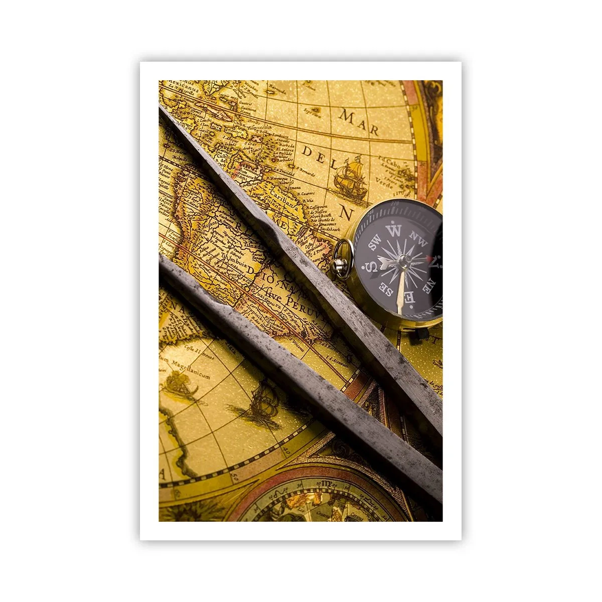 Affiche - Poster - Où sont ces trésors? - 61x91 cm